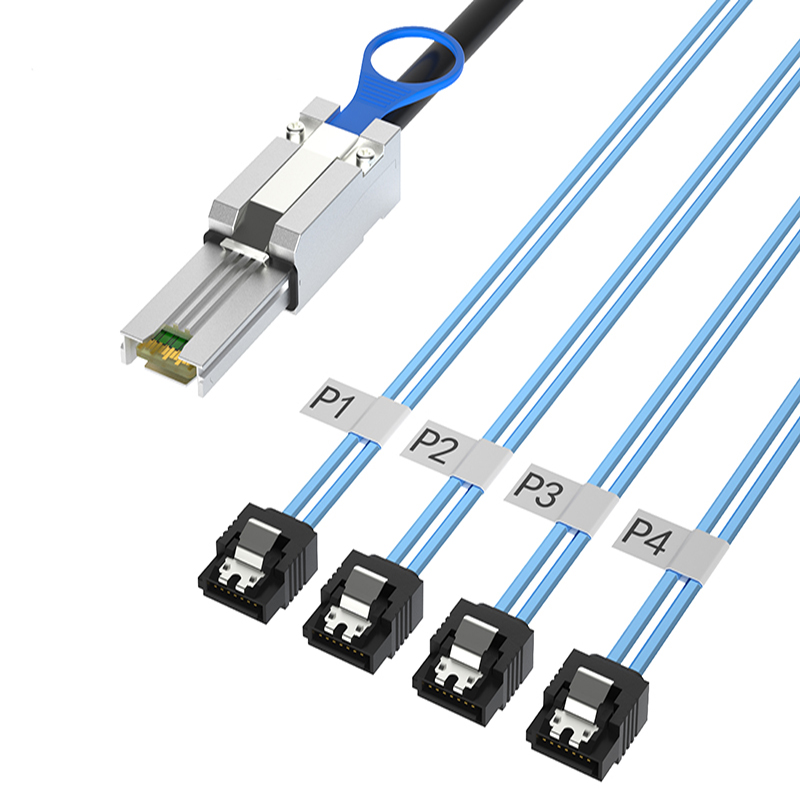 External Mini SAS SFF8088 TO 4*SATA