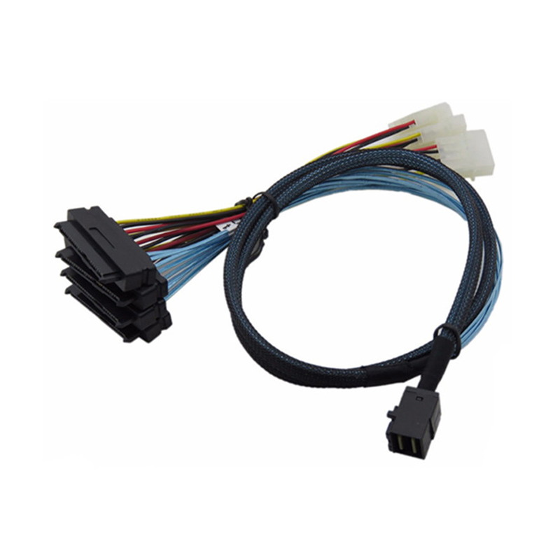 MINISAS SFF8643 TO 4*SAS SFF8482